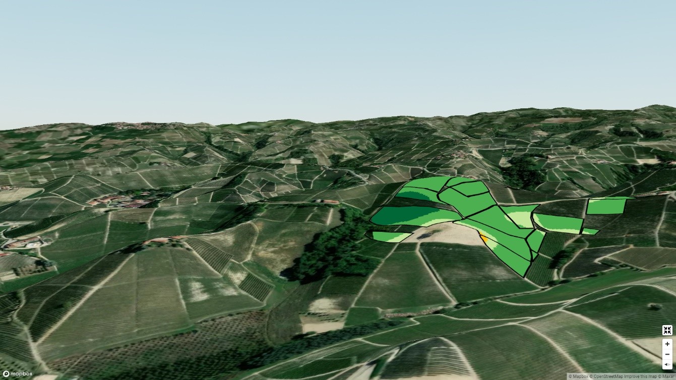 Figure 4. An example of Saturnalia 3D map